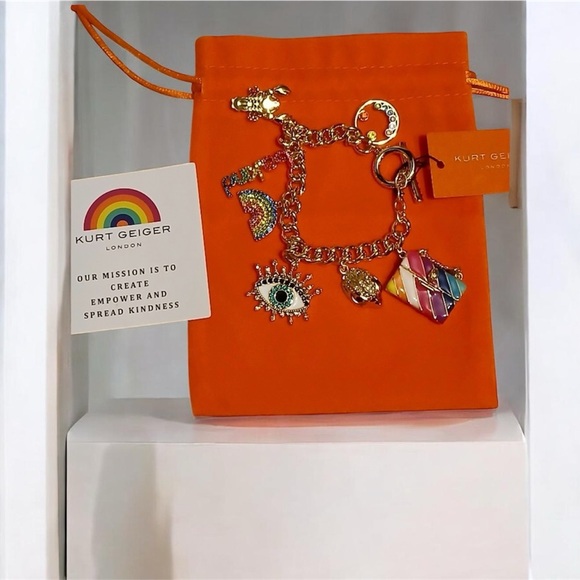 Kurt Geiger Jewelry - Kurt Geiger Multicolor Charm Bracelet